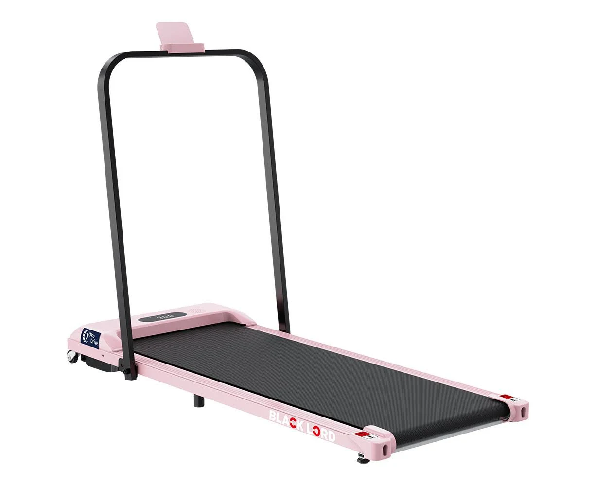 Black Lord Treadmill Electric Walking Pad Home Fitness Foldable Pink w Smart Watch AfterPay zipPay Available Price History Comparison Alerts