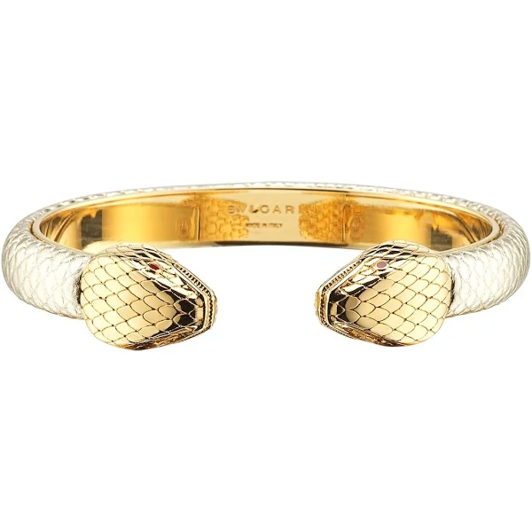 BULGARI Serpenti Forever Bracelet in Light Gold, Metal, M