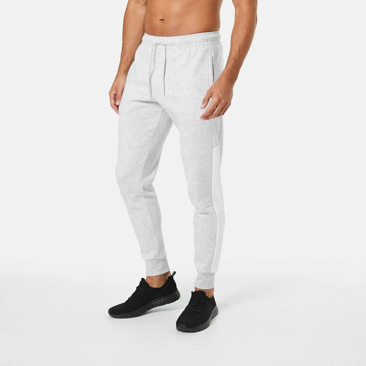 Kmart Active Mens Colour Block Trackpants in Grey M WhtS Price History Comparison Alerts