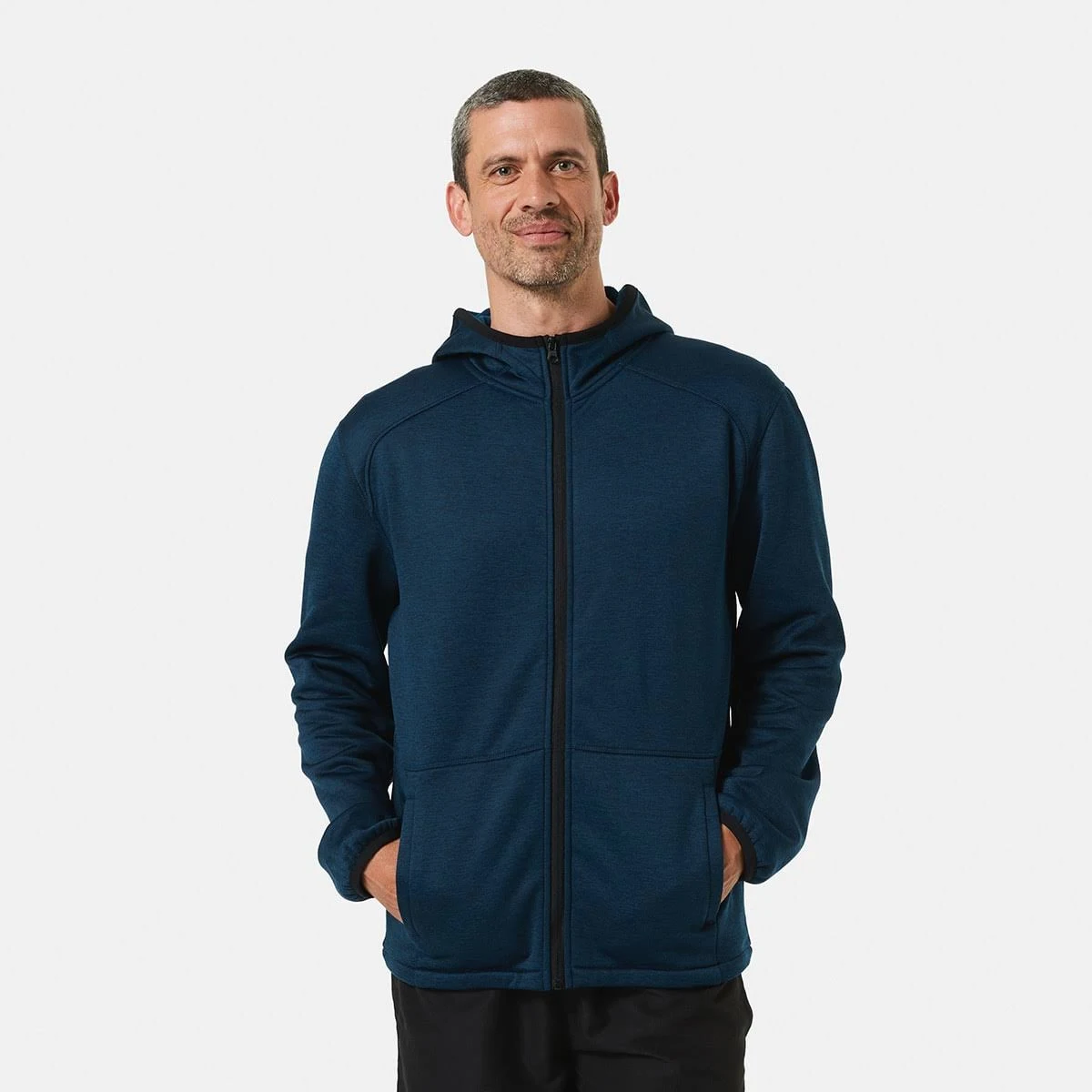 Kmart Active Mens Outdoor Fleece Jacket in Navy MarleM Price History Comparison Alerts