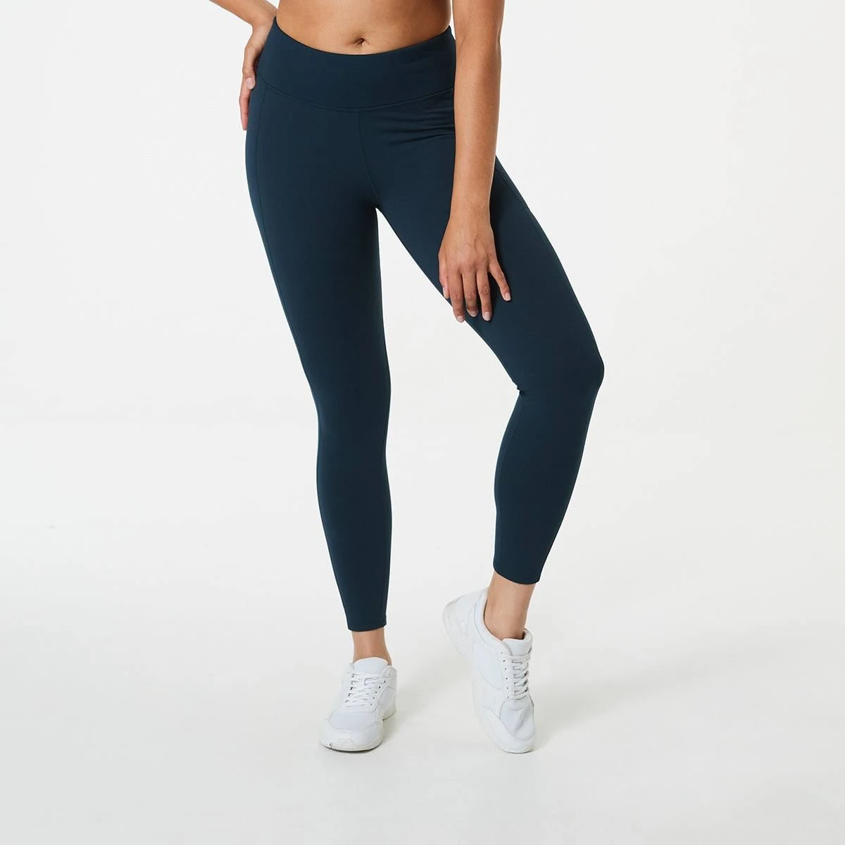 Kmart Active Womens Recycled Fleece Leggings Navy Size 16 Price History Comparison Alerts BuyWisely