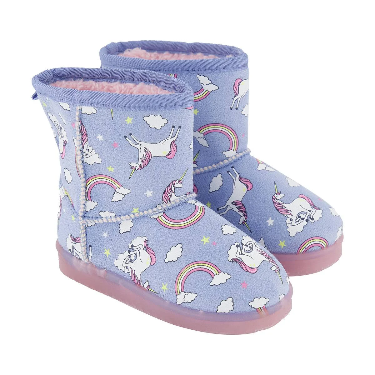 Kmart Junior Light Up Slipper Boots Unicorns Size 7 Jnr Price History Comparison Alerts