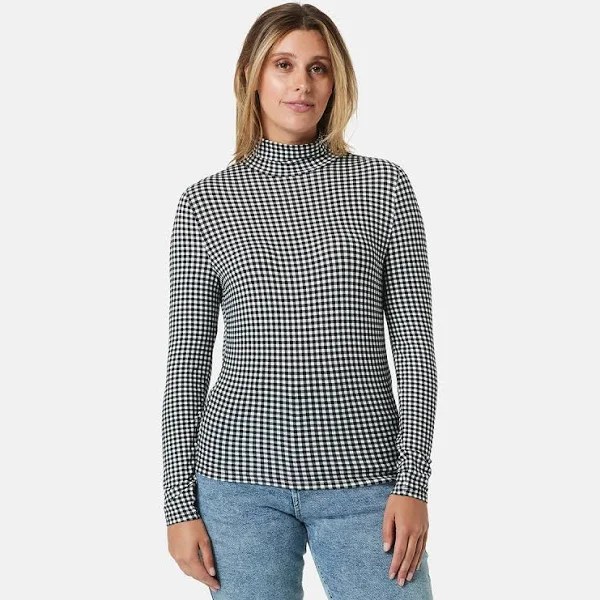 Kmart Long Sleeve Turtle Neck Top-Bw Check Size: 8, Price History &  Comparison