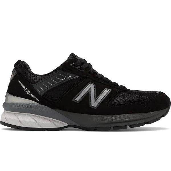 New Balance Women's Made in USA 990v5 Core Black/Silver - Size 11