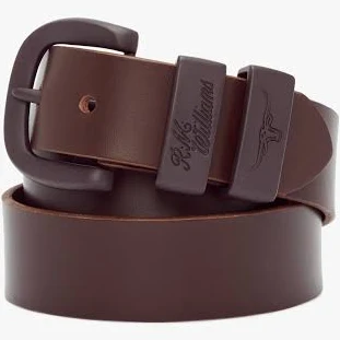R.M. Williams Drover Belt - Chocolate, 30 / Chocolate