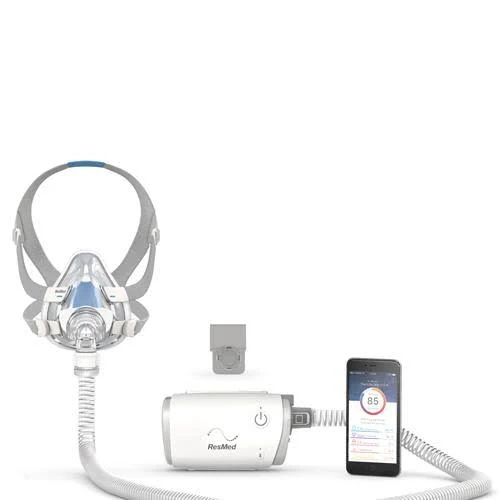 ResMed AirMini Cpap Machine With AirTouch F20 Full Face Mask Medium