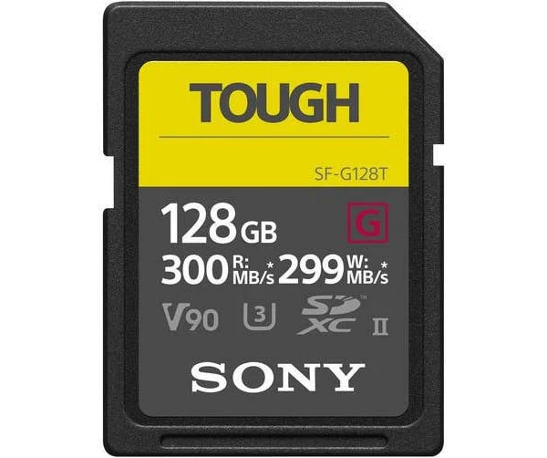 Sony SF-G128T Tough 128GB 300MB/s SDXC UHS-II